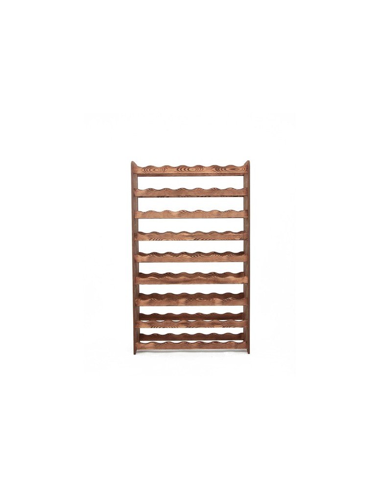 Regały - Regał na wino RW-16 /63 butelki/ - Brązowy Dekor - product b2b.wamar.biz 5
