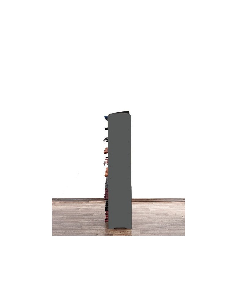 Regały - Regał na wino z półką RW-16 /70 butelek/ - Szary - product b2b.wamar.biz 3