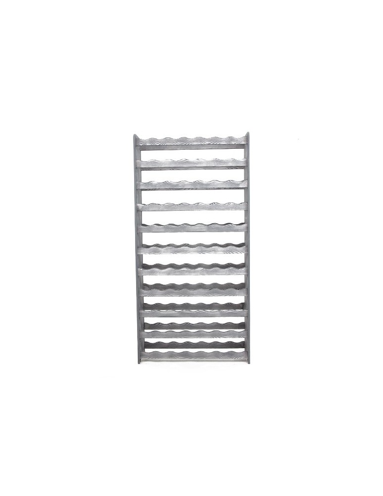 Regały - Regał na wino RW-16 /77 butelek/ - Szary Dekor - product b2b.wamar.biz 6