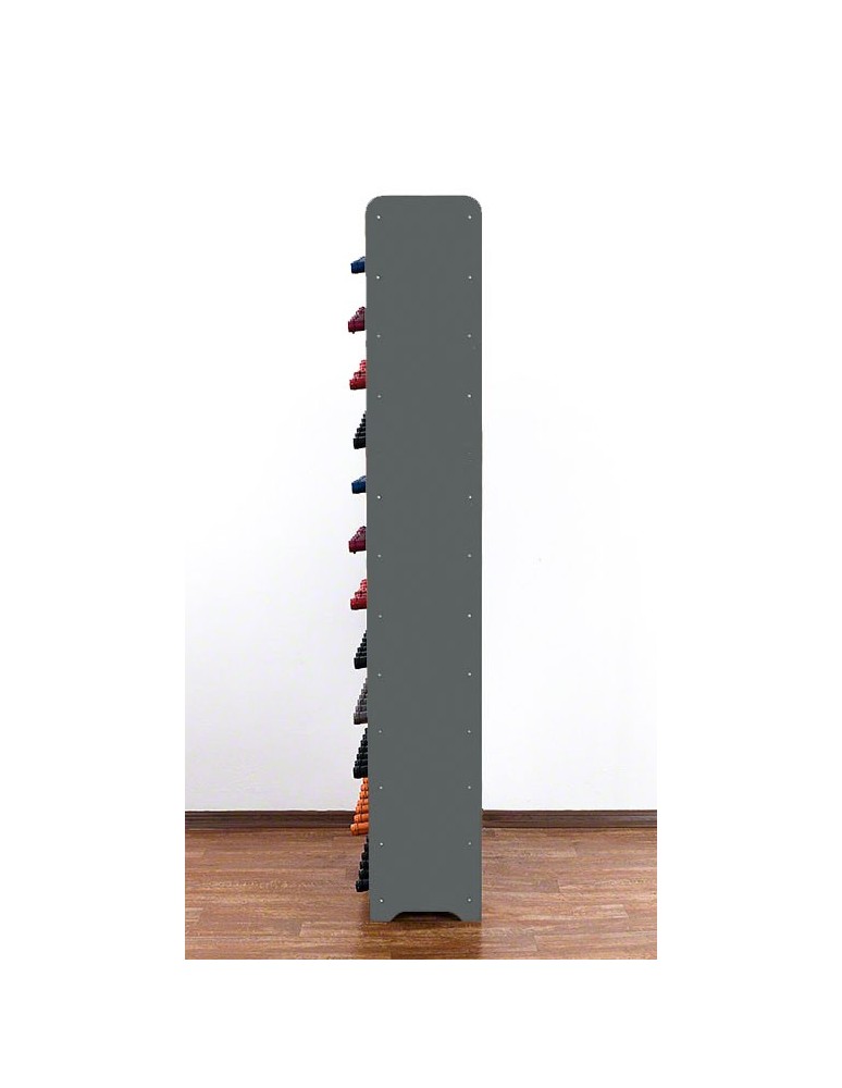 Regały - Regał na wino z półką RW-16 /84 butelki/ - Szary - product b2b.wamar.biz 6