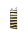 Regał na wino z półką RW-16 /84 butelki/ - Ecru