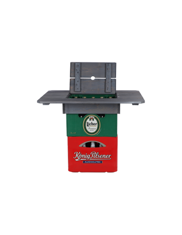 Art. Ogrodowe - Drewniany blat plenerowy na skrzynkę piwa BNP - Szary - product 5