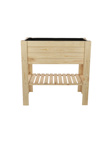 Grządki i Warzywniaki - Skrzynia do uprawy – na nóżkach ZB4 / 79,5X79,5X42,6cm / Naturalny - product 4