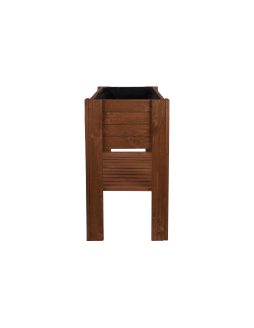 Grządki i Warzywniaki - Skrzynia do uprawy – na nóżkach ZB4 / 79,5X79,5X42,6cm / Brązowy - product 4