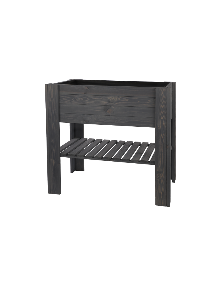 Grządki i Warzywniaki - Skrzynia do uprawy – na nóżkach ZB4 / 79,5X79,5X42,6cm / Szary - produkt b2b.wamar.biz 4