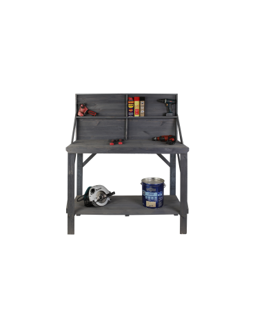 Stoły robocze - Drewniany Stół Warsztatowy SWD szer. 120cm - Szary - product 6