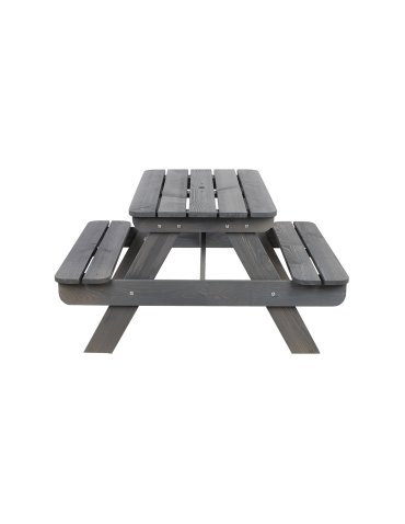 Stół piknikowy z otworem na parasol SPD/80cm - Szary - product 2