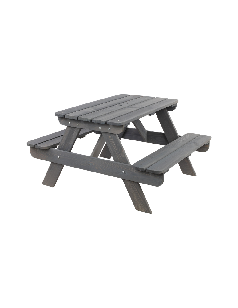 Art. Ogrodowe - Stół piknikowy z otworem na parasol SPD/80cm - Szary - product b2b.wamar.biz 4