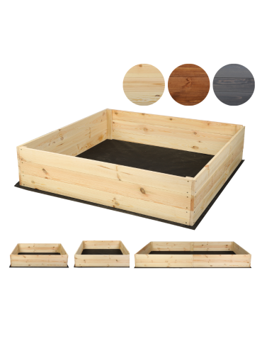 Skrzynia ogrodowa ZP06 /27x83x80 cm/ Naturalna