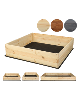 Skrzynia ogrodowa ZP06 /27x83x80 cm/ Naturalna