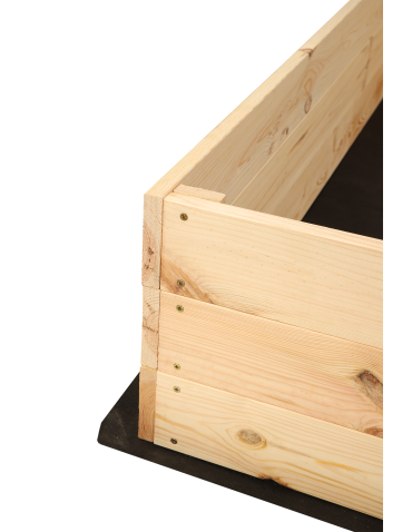 Grządki i Warzywniaki - Skrzynia ogrodowa ZP06 /27x83x80 cm/ Naturalna - produkt 4