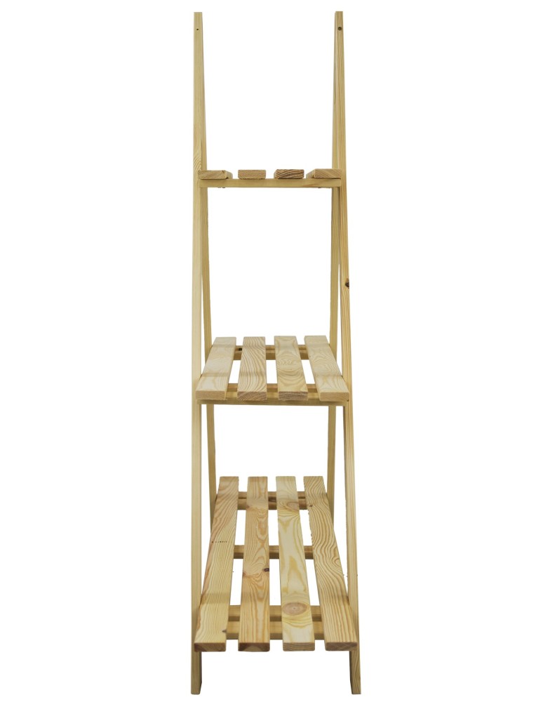 Kwietniki - Drewniany Kwietnik 107x101x26 cm – RP/ 3- poziomowy/ Naturalny - product b2b.wamar.biz 6