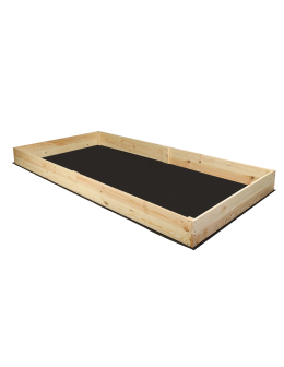 Duża skrzynia ogrodowa ZP06 /18x163x100 cm/ Naturalna - product 2