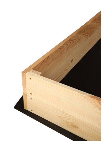 Grządki i Warzywniaki - Duża skrzynia ogrodowa ZP06 /18x163x100 cm/ Naturalna - product 3