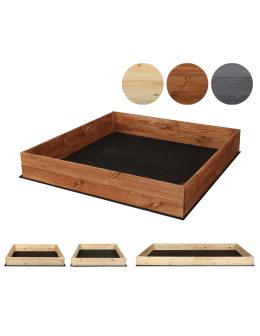 Skrzynia ogrodowa ZP06 /18x103x100 cm/ Brązowa