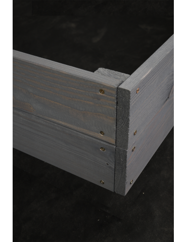 Grządki i Warzywniaki - Skrzynia ogrodowa ZP06 /18x120x100 cm/ Szara - product 3