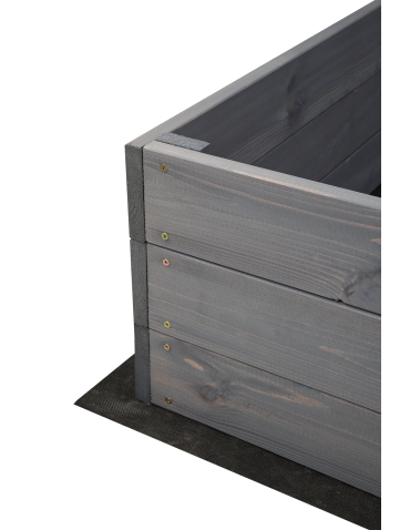 Grządki i Warzywniaki - Wielka skrzynia ogrodowa ZP06 /18x237x100 cm/ Szara - product 4