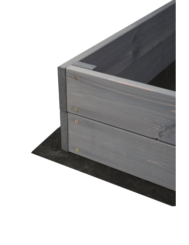 Grządki i Warzywniaki - Duża skrzynia ogrodowa ZP06 /18x163x100 cm/ Szara - product 3