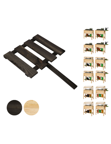 Półka boczna do ziołownika OBL - Czarna