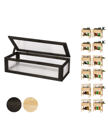 Pokrywa/nadstawka/szklarnia do ziołownika OBL - Czarna