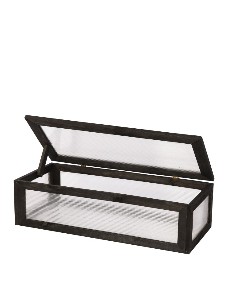 Miniszklarnie i Inspekty - Pokrywa/nadstawka/szklarnia do ziołownika OBL - Czarna - product b2b.wamar.biz 2