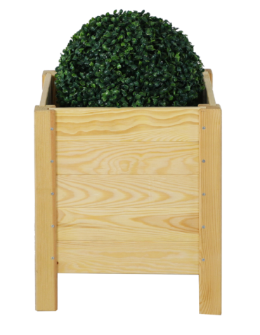 Grządki i Warzywniaki - Drewniana Skrzynia na Donicę /szer. 34cm/Regulacja Dna/ RDS – Naturalna - product 3