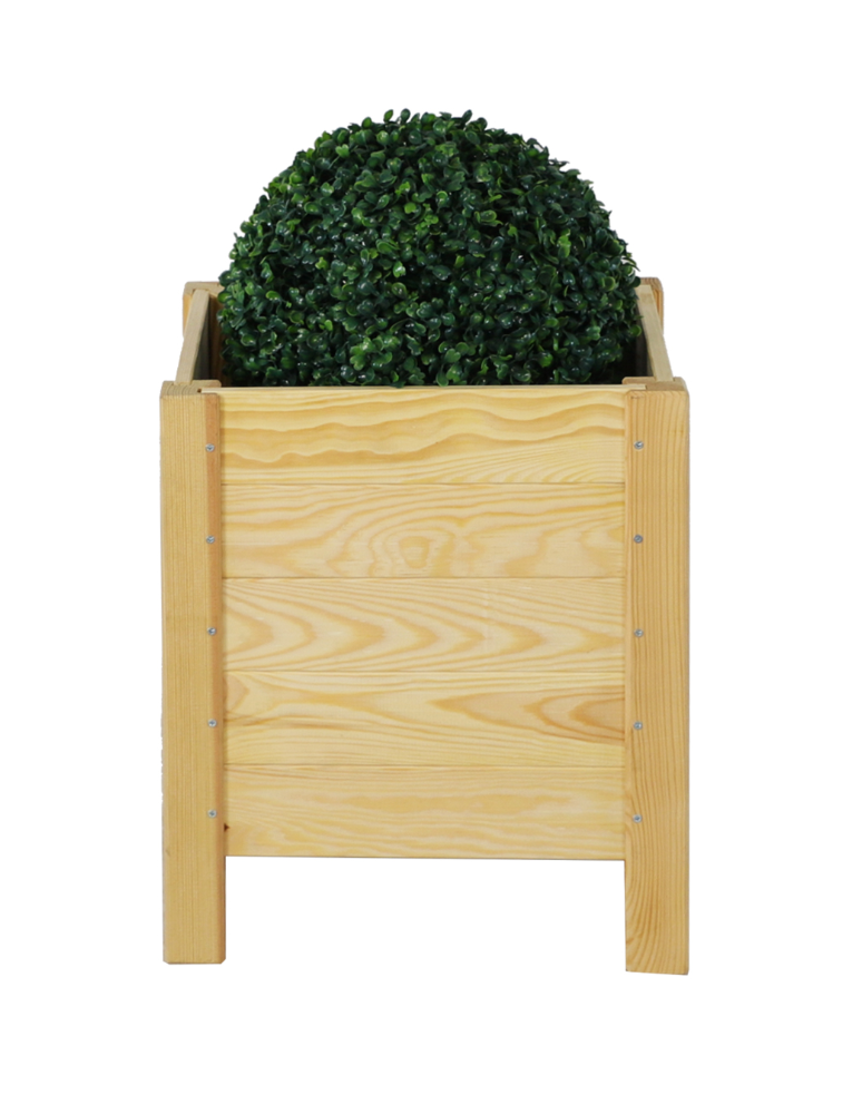 Grządki i Warzywniaki - Drewniana Skrzynia na Donicę /szer. 34cm/Regulacja Dna/ RDS – Naturalna - product b2b.wamar.biz 3