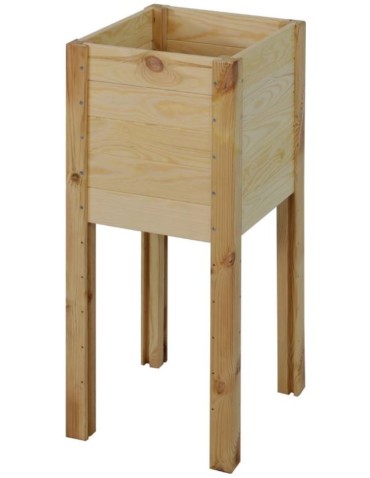 Drewniana Skrzynia na nóżkach /szer. 34cm/Regulacja Dna/ RDS – Naturalna - produkt 2