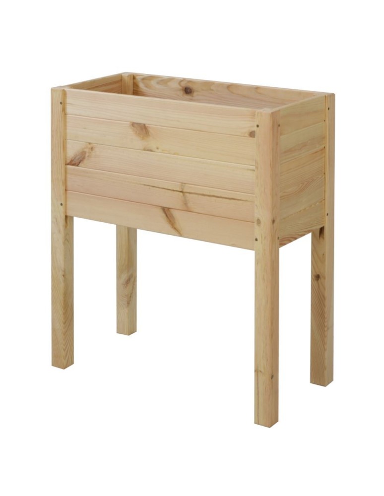 Grządki i Warzywniaki - Drewniana Skrzynia na nóżkach /szer. 68cm/Regulacja Dna/ RDS –  Naturalna - product b2b.wamar.biz 4