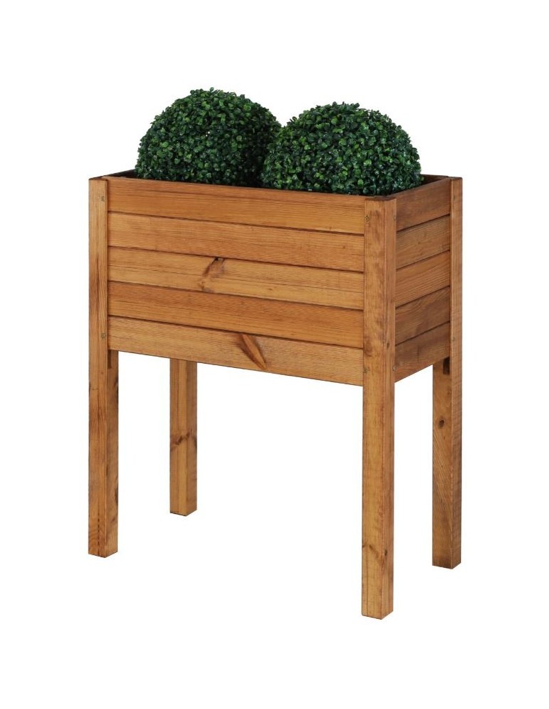 Grządki i Warzywniaki - Drewniana Skrzynia na nóżkach /szer. 68cm/Regulacja Dna/ RDS – Brązowa - product b2b.wamar.biz 3