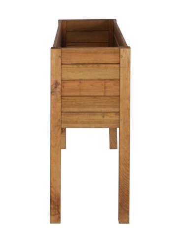 Drewniana Skrzynia na nóżkach /szer. 68cm/Regulacja Dna/ RDS –  Brązowa - product 2