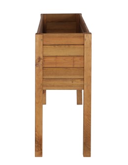 Drewniana Skrzynia na nóżkach /szer. 68cm/Regulacja Dna/ RDS – Brązowa - product 2