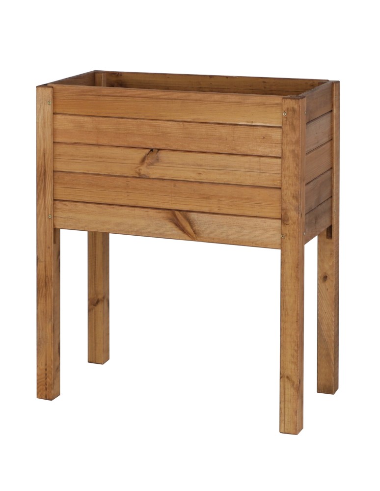 Grządki i Warzywniaki - Drewniana Skrzynia na nóżkach /szer. 68cm/Regulacja Dna/ RDS – Brązowa - product b2b.wamar.biz 4