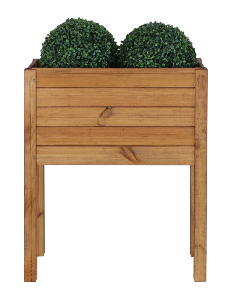 Grządki i Warzywniaki - Drewniana Skrzynia na nóżkach /szer. 68cm/Regulacja Dna/ RDS – Brązowa - product b2b.wamar.biz 5