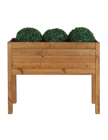 Drewniana Skrzynia na nóżkach /szer. 88cm/Regulacja Dna/ RDS – Brązowa - product 2