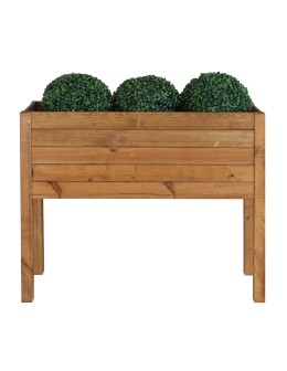 Drewniana Skrzynia na nóżkach /szer. 88cm/Regulacja Dna/ RDS – Brązowa - product 2