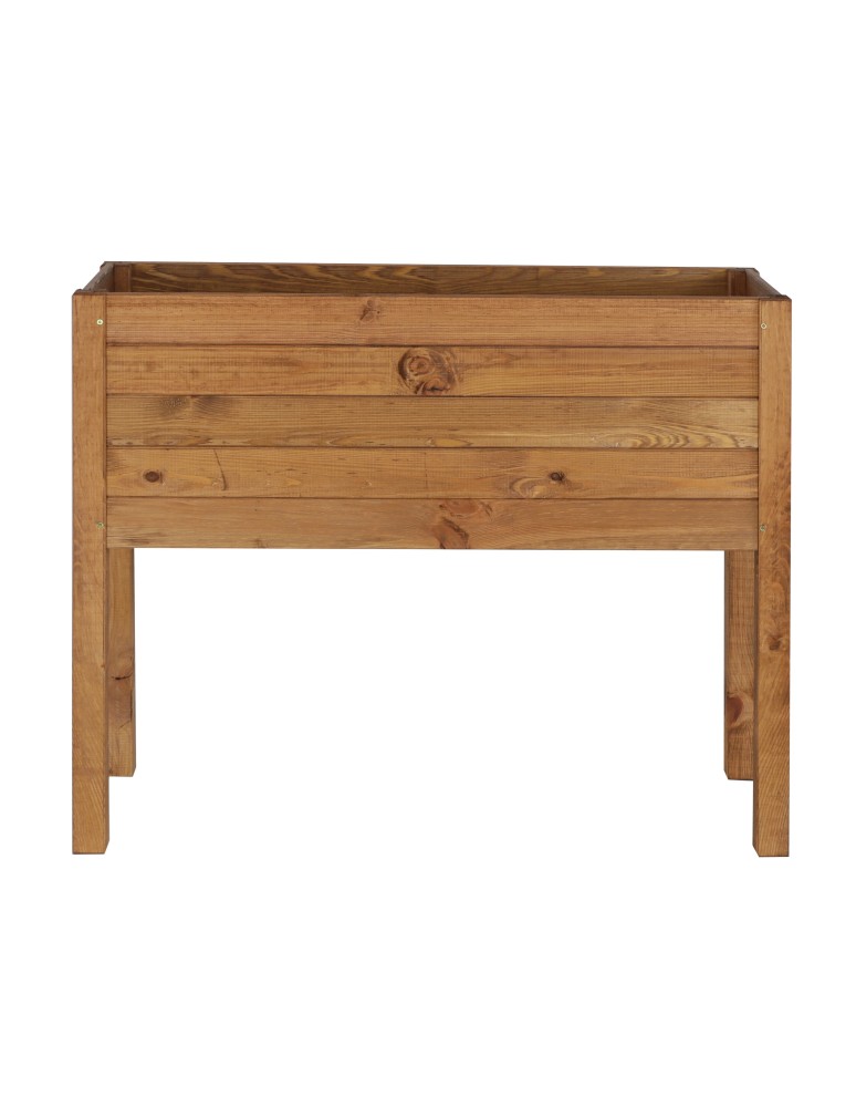 Grządki i Warzywniaki - Drewniana Skrzynia na nóżkach /szer. 88cm/Regulacja Dna/ RDS – Brązowa - product b2b.wamar.biz 5