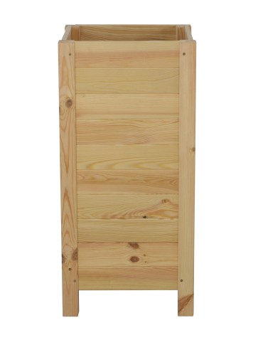 Wysoka Skrzynia na Donicę /szer. 34cm/Regulacja Dna/ RDS –  Naturalna - product 2