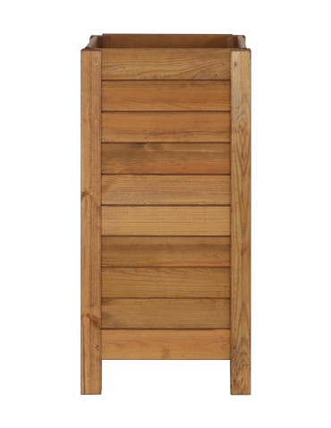 Grządki i Warzywniaki - Wysoka Skrzynia na Donicę /szer. 34cm/Regulacja Dna/ RDS – Brązowa - produkt 3