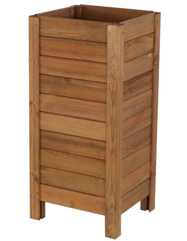 Grządki i Warzywniaki - Wysoka Skrzynia na Donicę /szer. 34cm/Regulacja Dna/ RDS – Brązowa - produkt 4