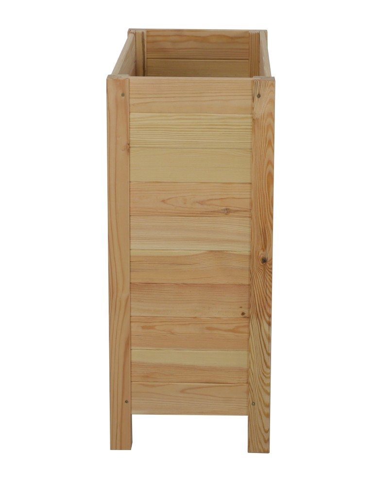 Grządki i Warzywniaki - Wysoka Skrzynia na Donicę /szer. 68cm/Regulacja Dna/ RDS – Naturalna - product b2b.wamar.biz 2