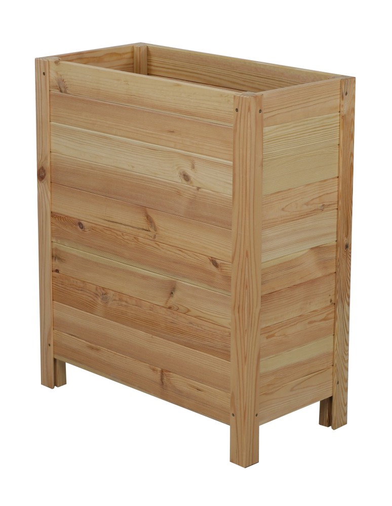 Grządki i Warzywniaki - Wysoka Skrzynia na Donicę /szer. 68cm/Regulacja Dna/ RDS – Naturalna - product b2b.wamar.biz 3