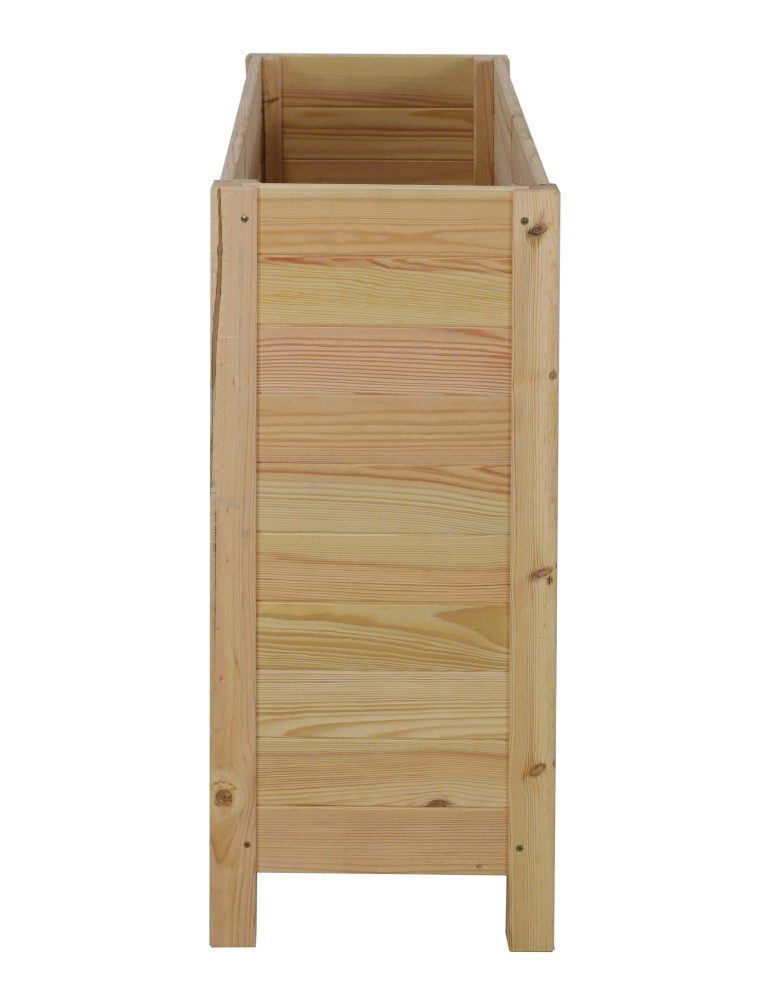 Grządki i Warzywniaki - Wysoka Skrzynia na Donicę /szer. 88cm/Regulacja Dna/ RDS – Naturalna - product b2b.wamar.biz 2