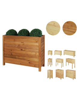 Wysoka Skrzynia na Donicę /szer. 88cm/Regulacja Dna/ RDS – Brązowa