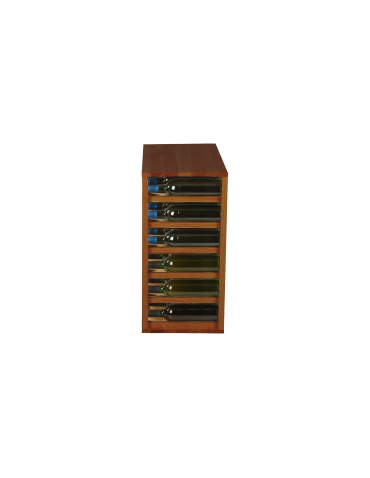 Modułowy stojak na wino RW-6 – Brązowe Drewno - product 2