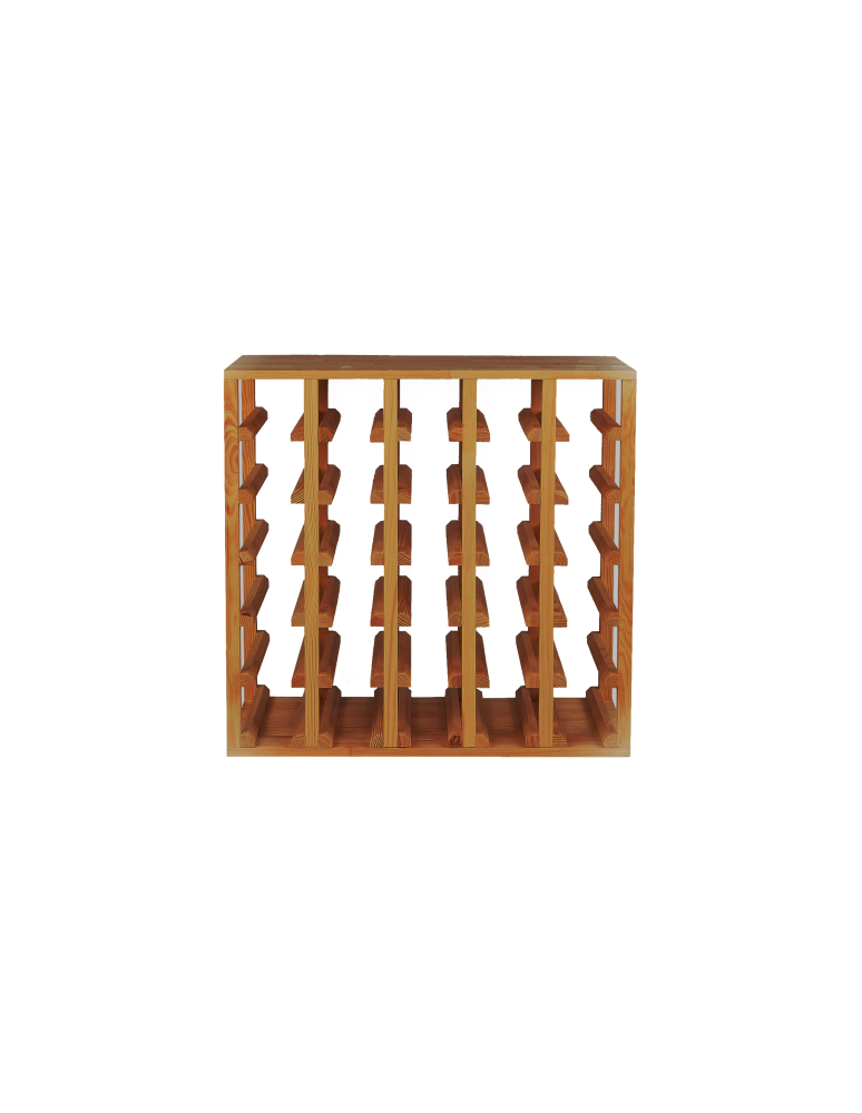 Regały - Modułowy stojak na wino RW-6 – Brązowe Drewno - product b2b.wamar.biz 3