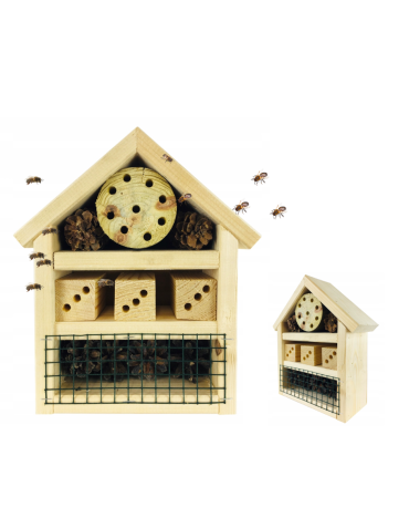 Domek dla owadów /29x19,5 cm - Naturalny