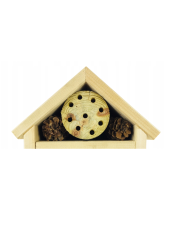 Domek dla owadów /29x19,5 cm - Naturalny - product 2