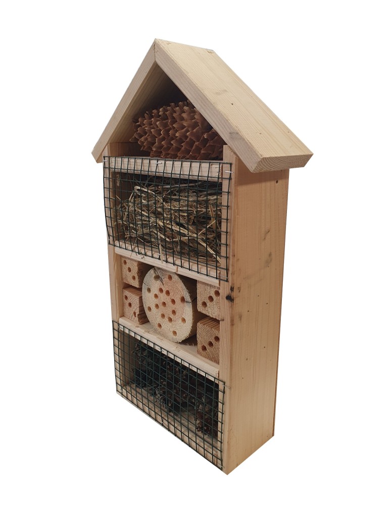 Art. Ogrodowe - Domek dla owadów /47x22 cm - Naturalny - product b2b.wamar.biz 9