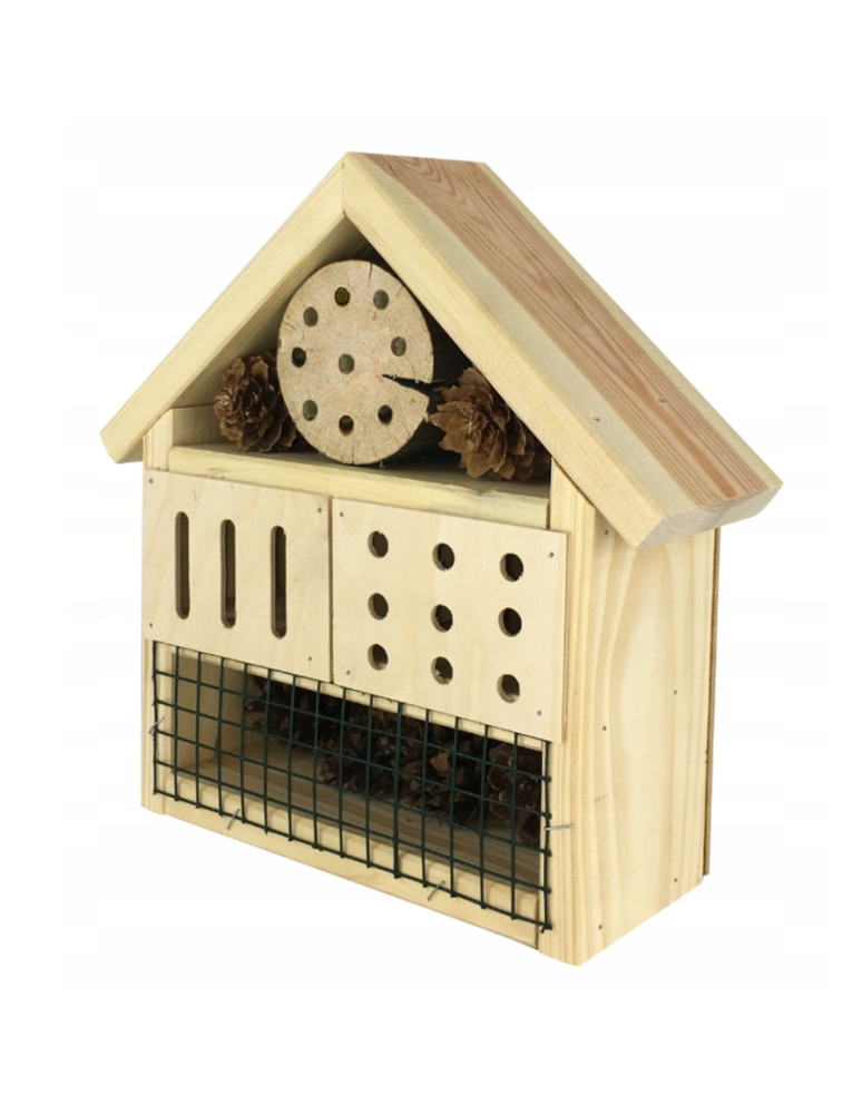 Art. Ogrodowe - Domek dla owadów /27x22 cm - Naturalny - product b2b.wamar.biz 4